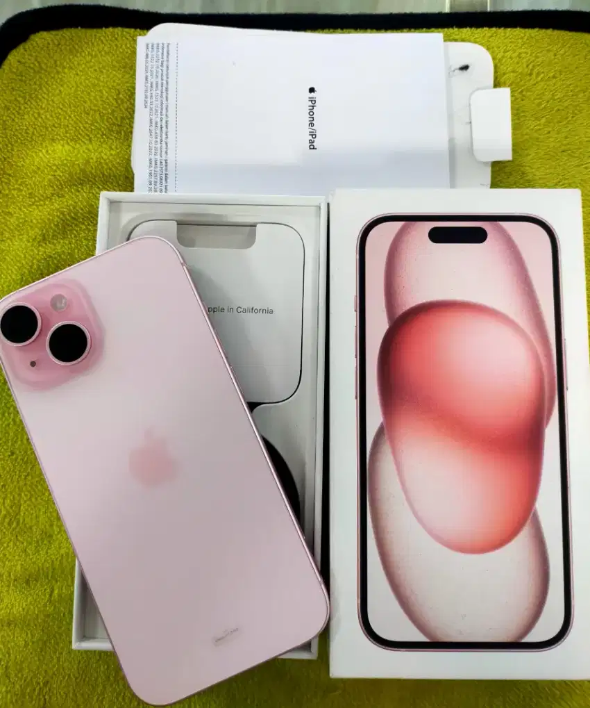 Iphone 15 128gb Ex:ibox mulus dan masih garansi dan BH 99%