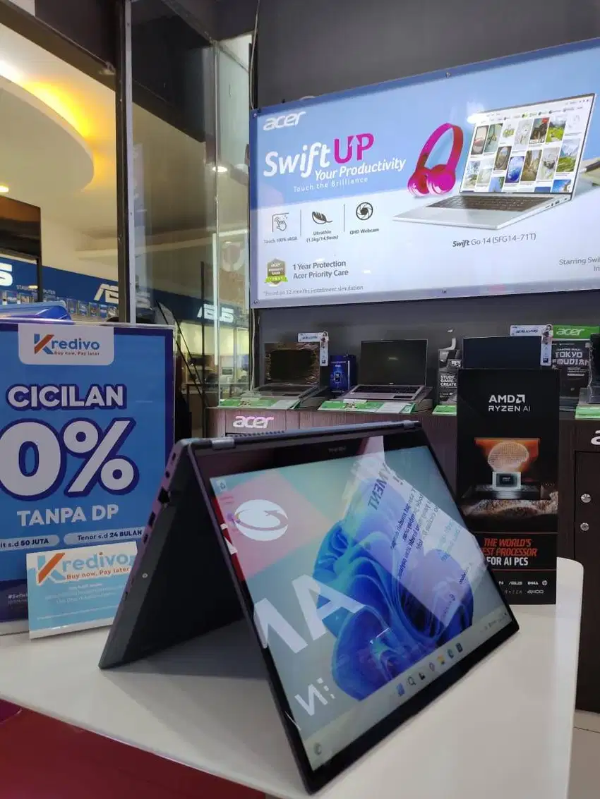 Advan X360 Stylus Pro – Laptop 2-in-1 Multifungsi dengan Stylus