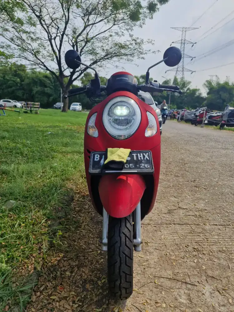 Dijual Scoopy Stylish 2021 red matte