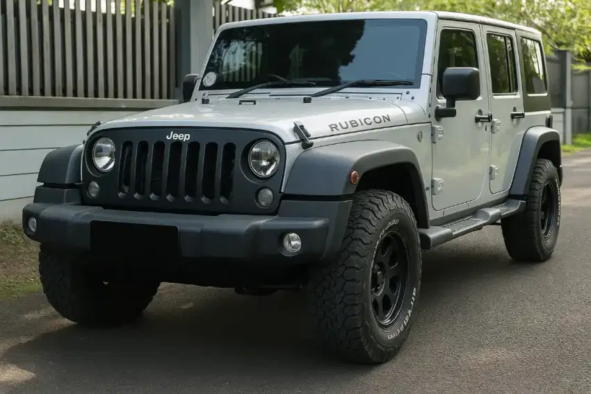 JEEP RUBICON PUTIH 3.6 PENTASTAR 2012 NIK 2013