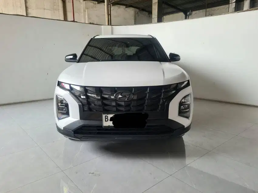 Hyundai Creta Alpha AT ( Matic ) 2024 Putih Low km 10rban Gress Mulus