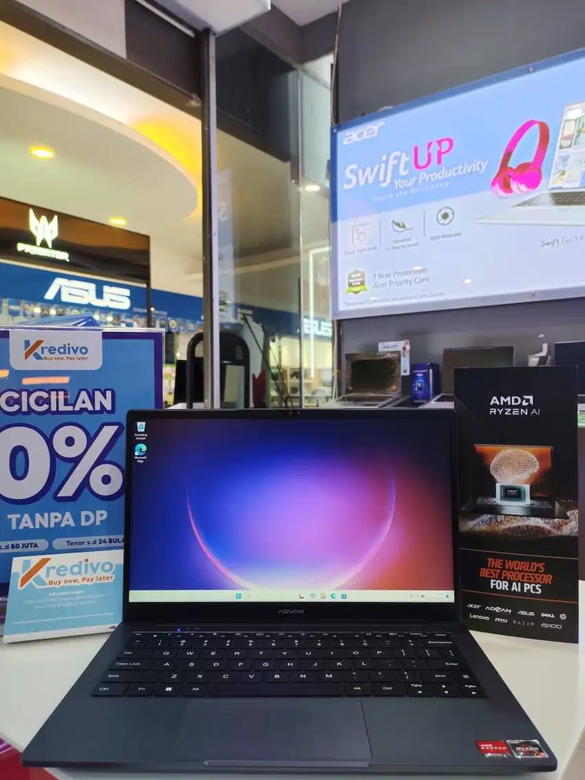 Laptop Murah Spek Kencang! Advan Soulmate Plus Ryzen 5 3500U