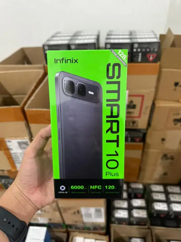 INFINIX SMART 10 PLUS 8/128 BARU ORIGINAL GARANSI RESMI 12 BULAN