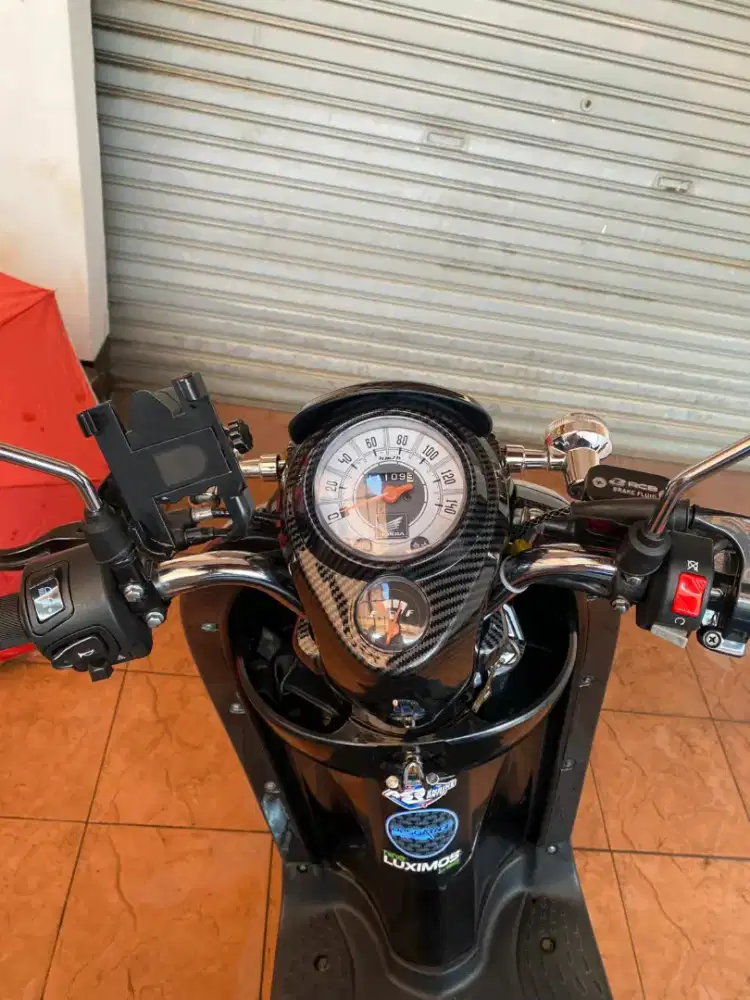 Scoopy karbu 130cc harian turing