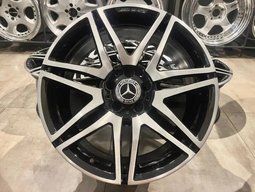 Velg AMG OEM Mercedes Benz W212 7 Spoke R-19 Lebar 8.5-9.5 PCD 5x112