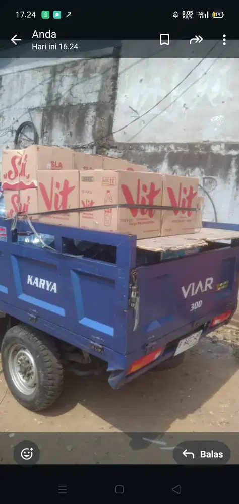 Saya pengalaman membawa Viar dan Pengalaman di bagian Gudang