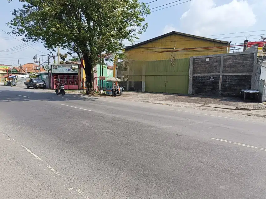 Gudang strategis solo akses container exit tol siap pakai