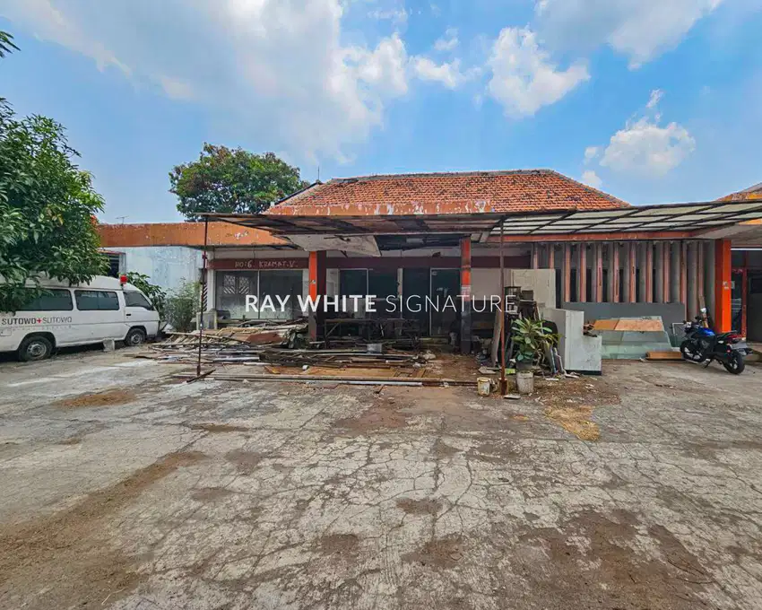 Dijual Tanah dan Bangunan Komersil di Jl Kramat V Senen