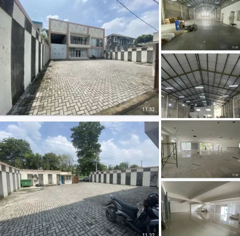 Disewakan gudang besar dekat ringroad barat