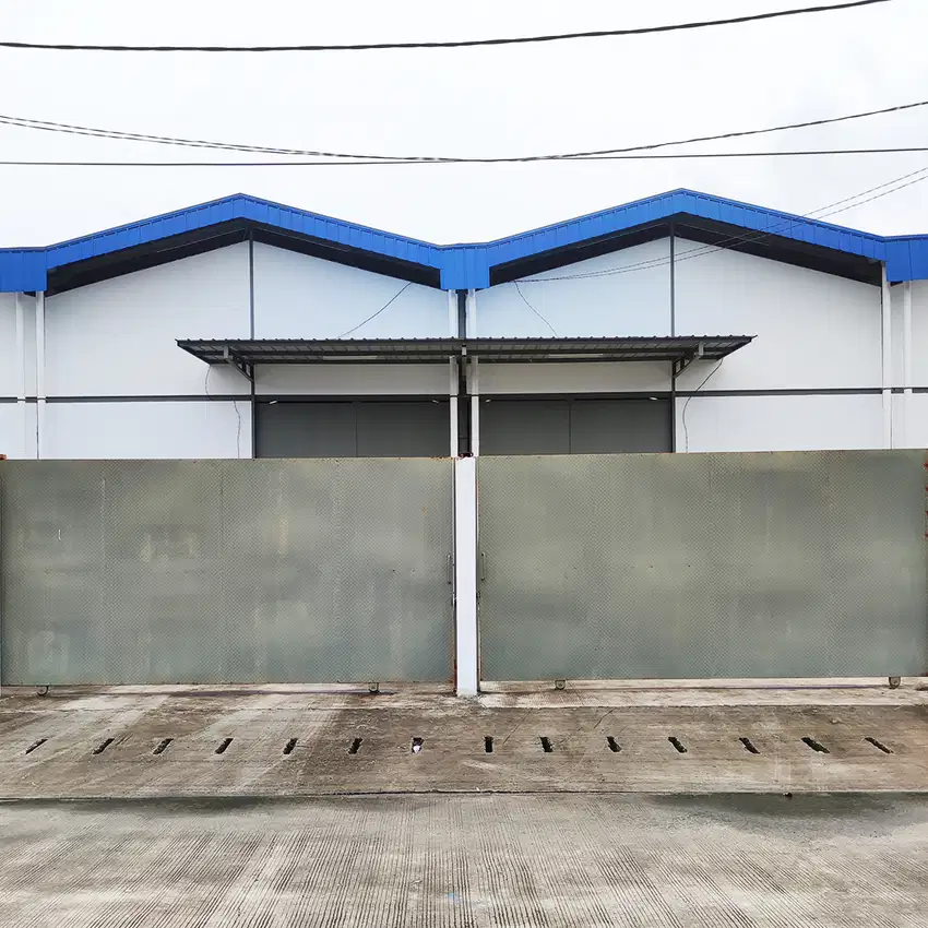 Disewakan Gudang Tangerang  Jalan Lebar Halaman Tertutup Dekat Bandara