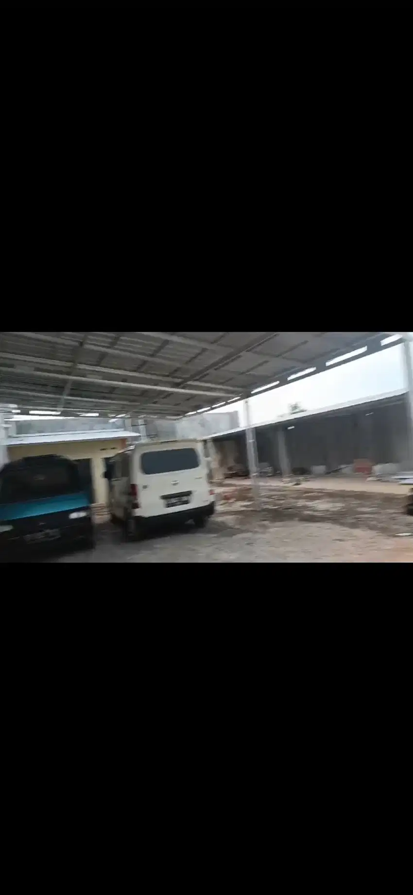 Gudang dan rumah luas murah cocok buat garment