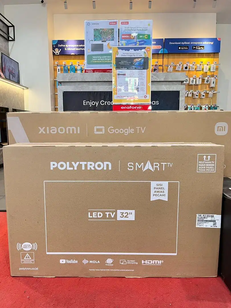 Smart TV 32' Polytron Cash & Kredit Bandung