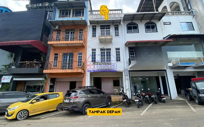 Ruko Dua Muka Palm Spring Hadap Timur Seberang Rosedale Batam Center