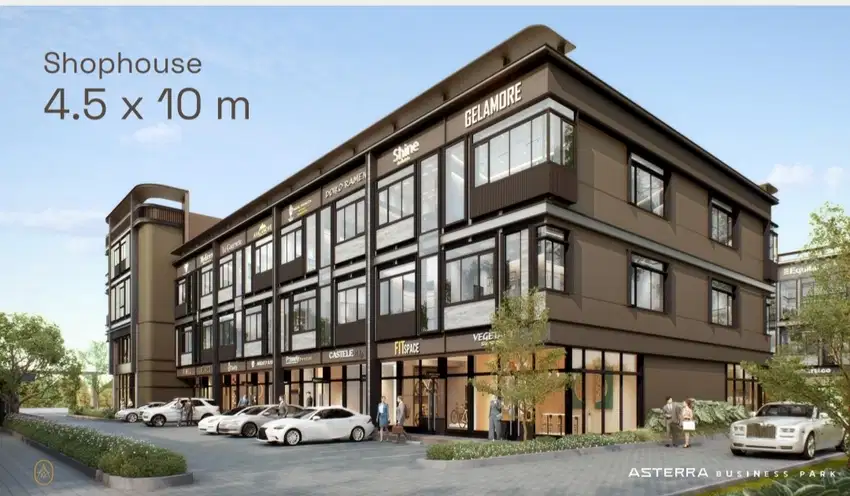 Ruko & Studio Loft Asterra Business Park Di BSD CITY Sinarmas Land