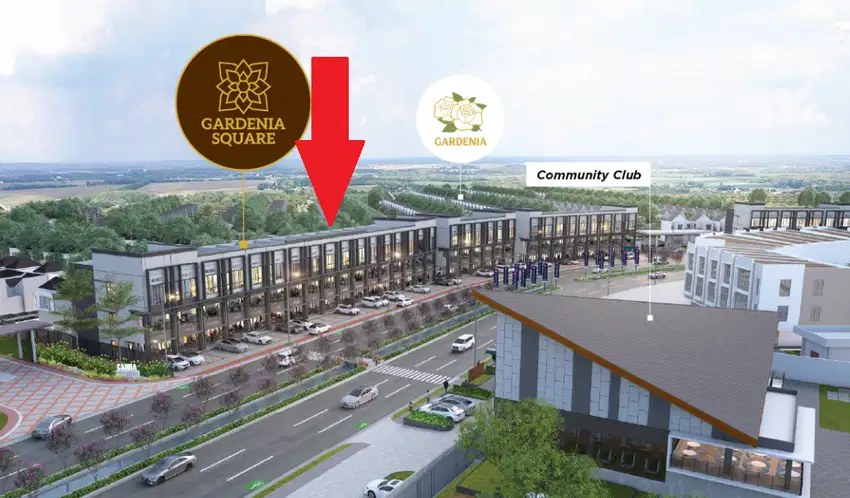 Dijual Ruko Murah di Tangerang Gardenia Square Paramount Petals