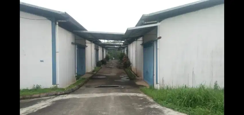 Dijual Gudang ex pabrik plastik Tiga Raksa, Tangerang
