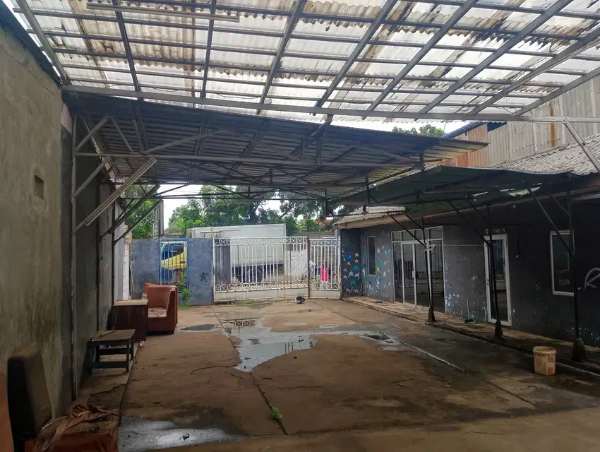 Disewakan bangunan Ex bengkel di Cakung Cilincing,jakarta timur