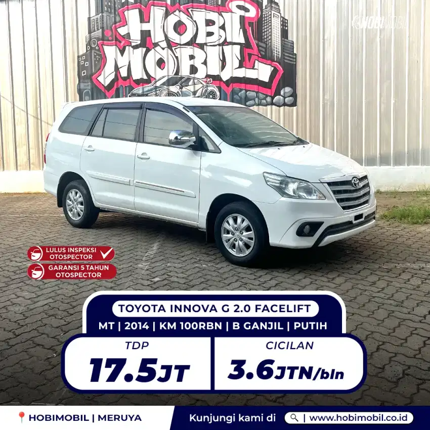 Innova G Facelift 2.0 MT