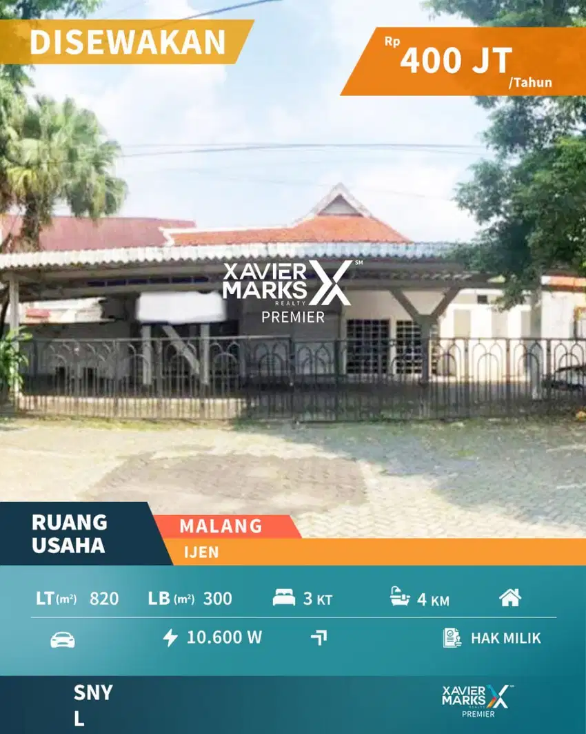 Ruang Usaha Dekat Berbagai Kampus di Ijen Malang