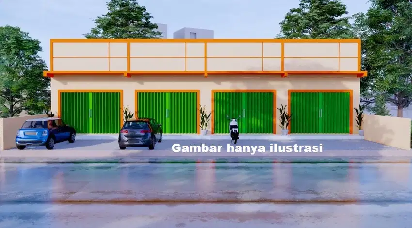 Dijual Lelang Ruko 2 Jadi 1 di Kota Bekasi
