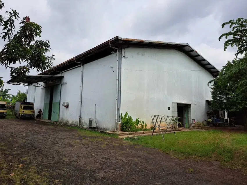 Dijual murah gudang dan lahan di sepatan timur kedaung barat tangerang