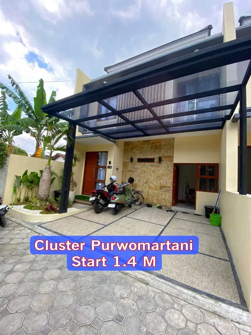 Rumah Dalam Cluster Perum Purwomartani Sleman