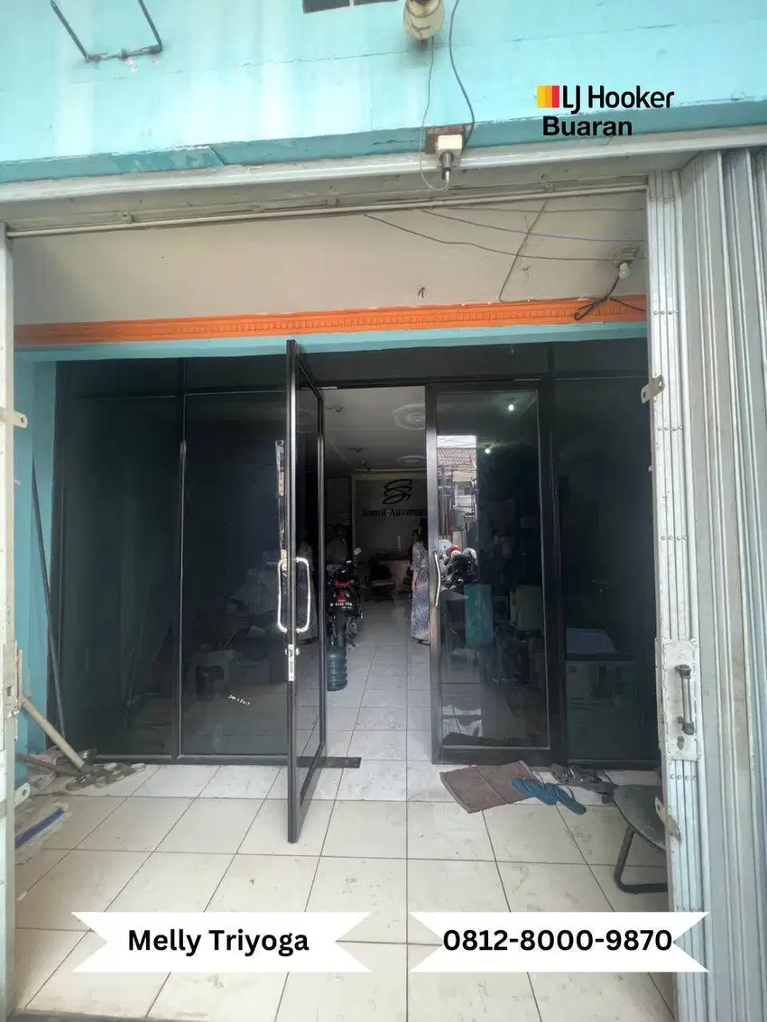 Dapatkan ruko Komersil Lingkungan Ramai Condet, Jakarta Timur