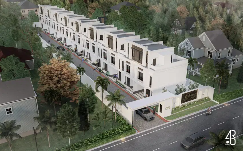 Villa Daerah Kapten Muslim Medan Helvetia Di komplek De Maju Palace