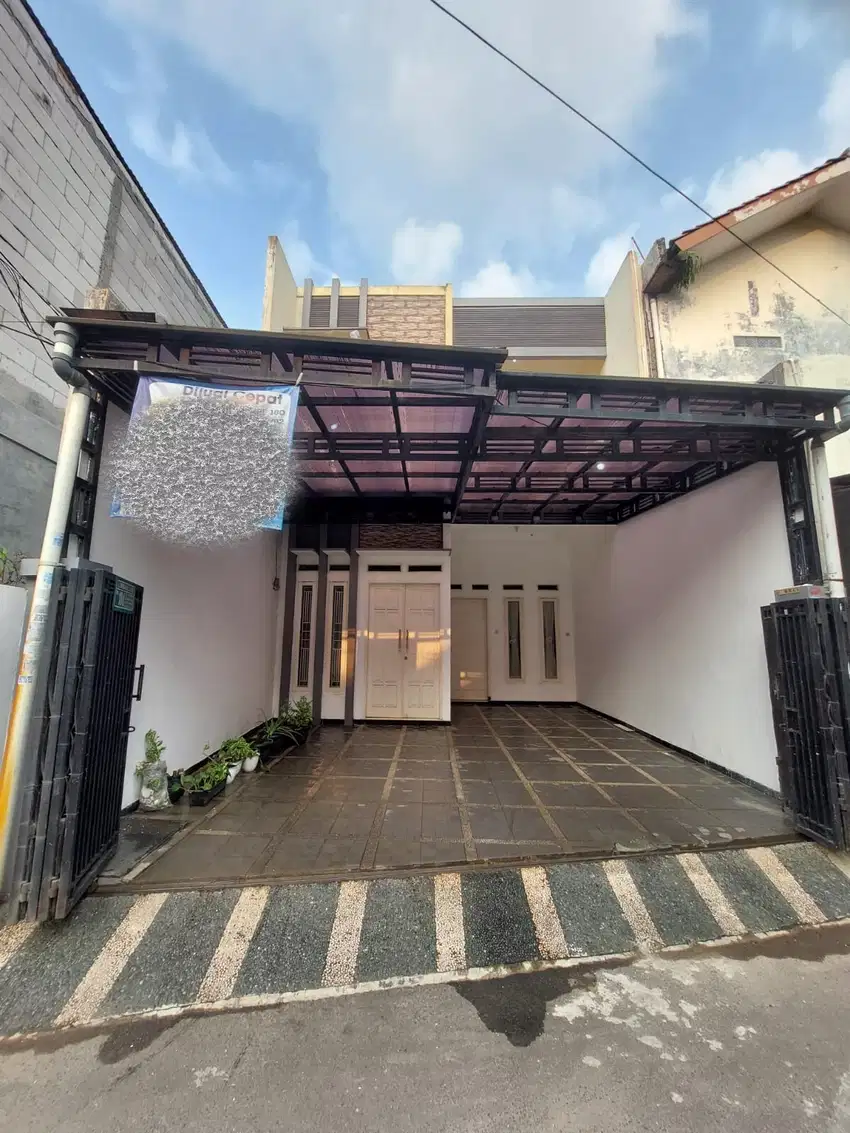 RUMAH SEKEN 2LT DI PSR.MINGGU, DEKAT STASIUN, TOL & PERKANTORAN