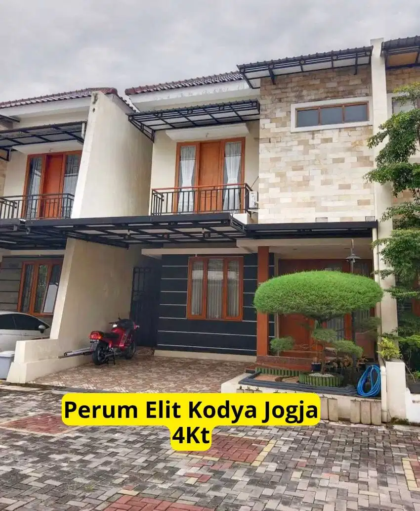 Rumah Dalam Perumahan Jogja Kota Siap Huni Full Furnished