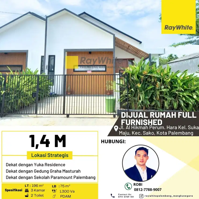 DIJUAL RUMAH di Palembang