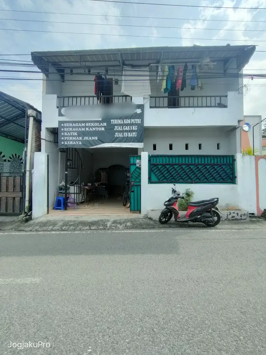 Dijual cepat kost putri dekat UMY, UNJAYA, Universitas Alma'ata, & BSI