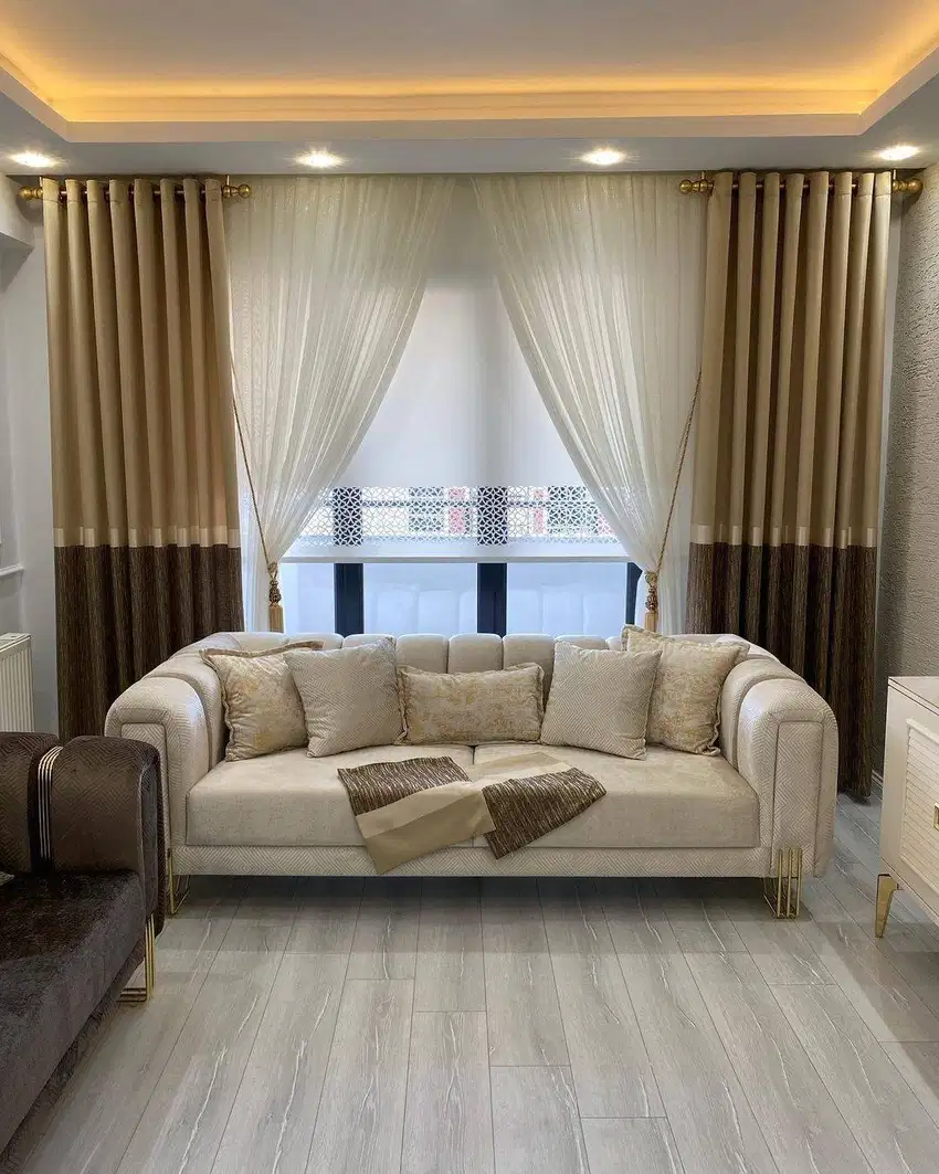 Jual & Pasang Gorden Vitrase Wallpaper Roller Blinds Korden Gordeng