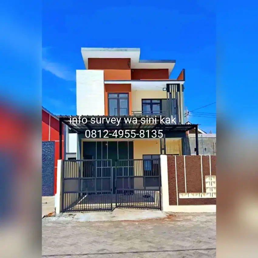 RUMAH 2 LANTAI DEKAT POLSEK SUKODONO