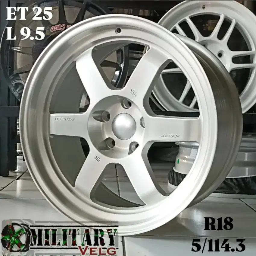 New TE37 R18 Fullbrush