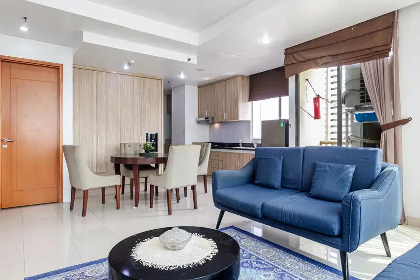 JUAL CEPAT BU Kuningan Place Apartment 2 BR, Full Furnished Siap huni