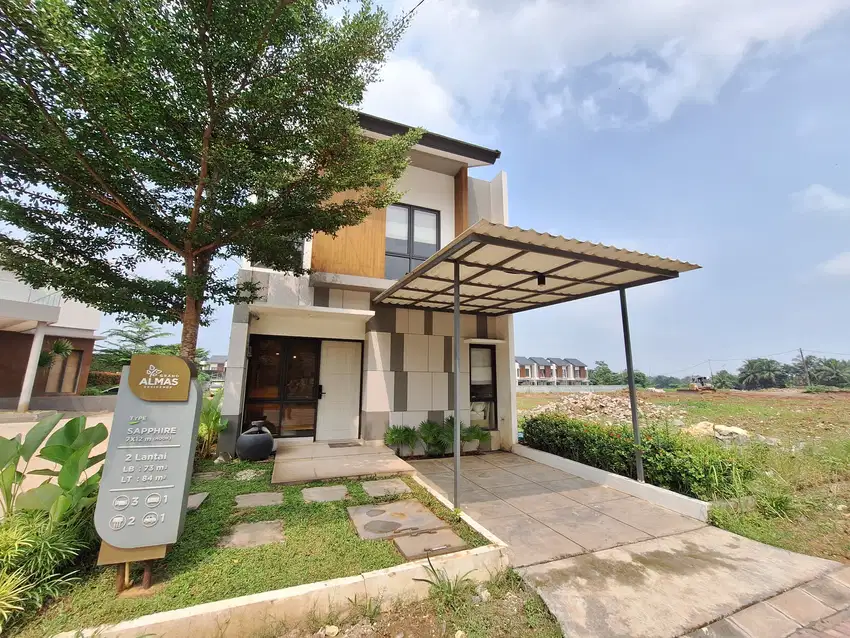 Rumah Milenial 2 Lantai Unit Ready Free PPN cicilan 3Juta