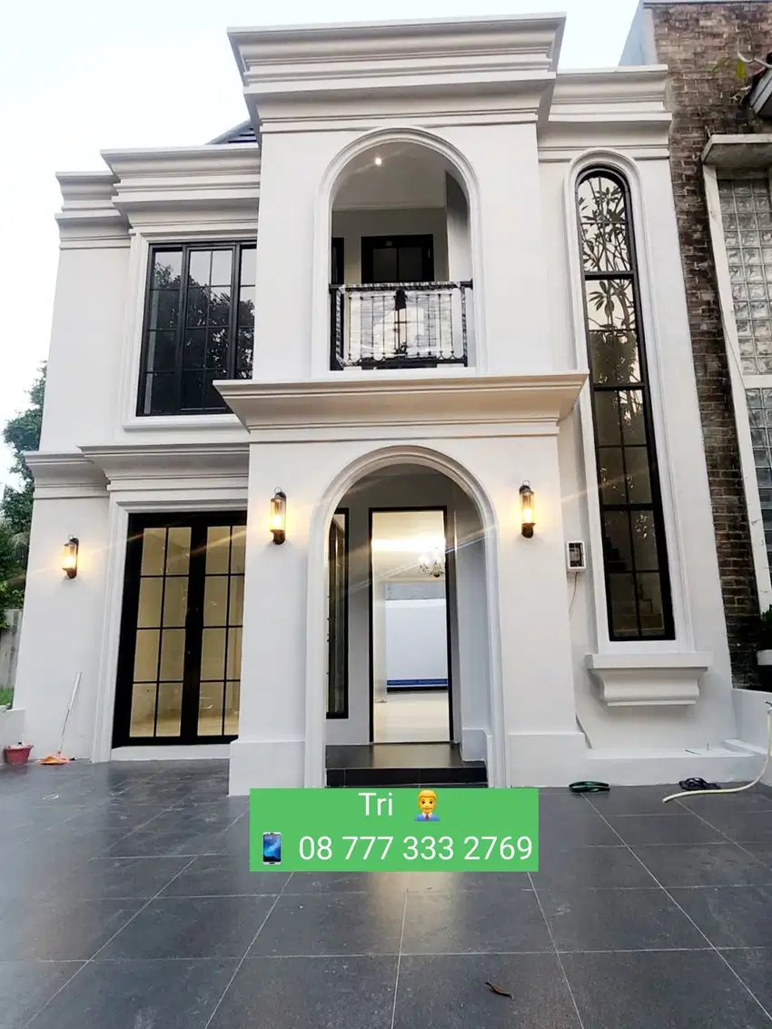 16313 Jual cepat rumah baru American Clasic di puri Bintaro sektor 9