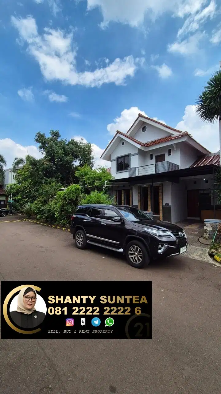 Rumah Dijual Cepat 2 Lantai Homey di Puri Bintaro Jaya GB-16752