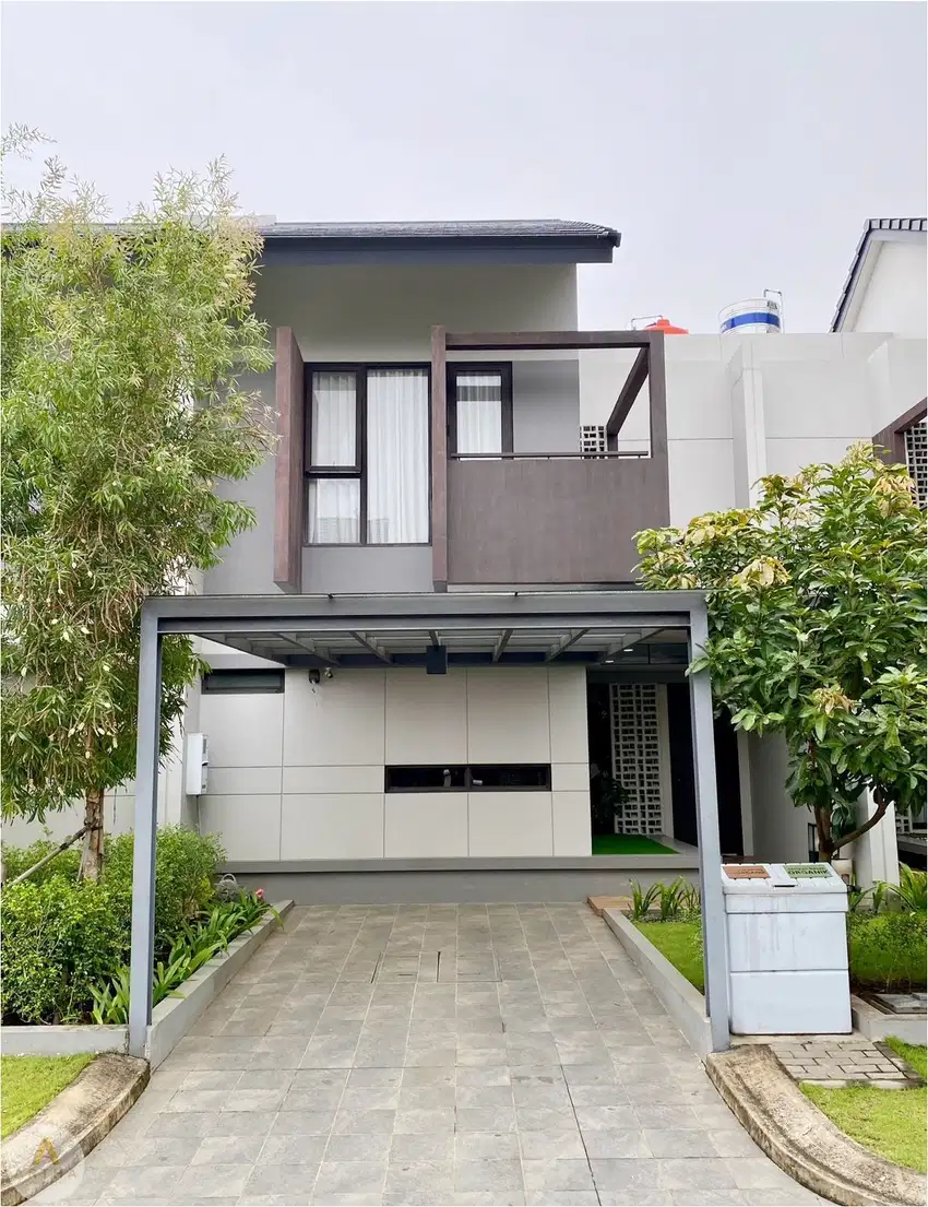Rumah Semi Furnished Flora Summarecon Bandung dekat Clubhouse