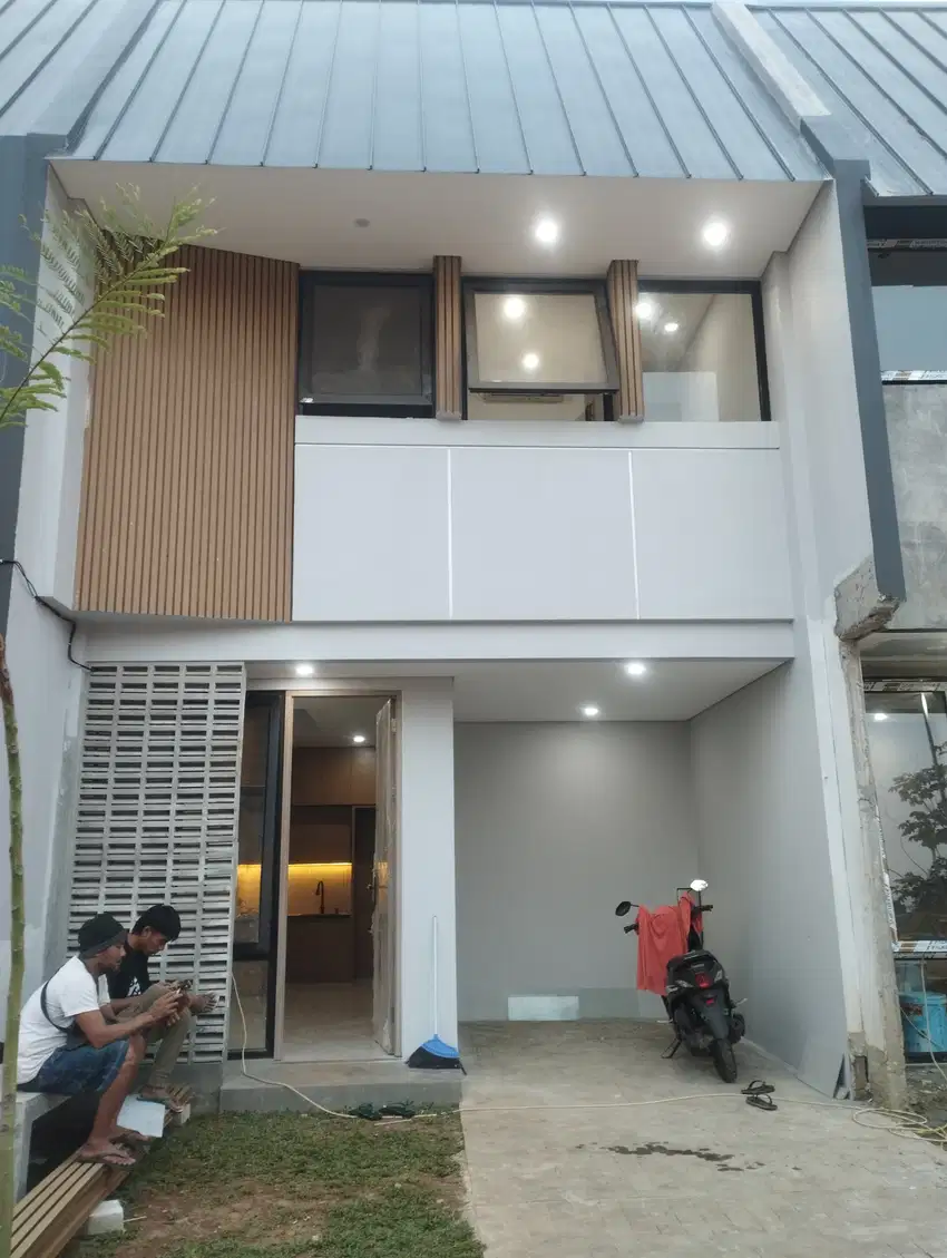 Rumah 2 lantai ,DP 2jt limo dekat pintu toll 3kamar tidur