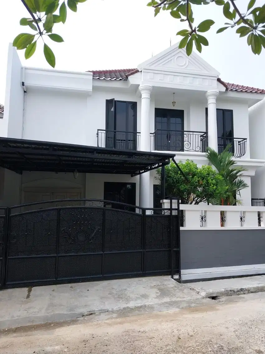 Dijual rumah baru 2 lt Fiull Furnish di Villa Melati Mas, Serpong