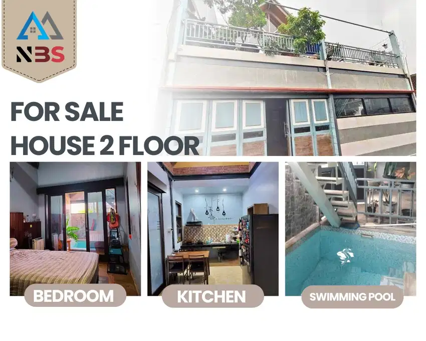 DIJUAL RUMAH 2 LANTAI LOKASI PADANG SAMBIAN MASIH TERAWAT