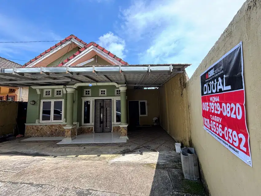 DIJUAL RUMAH KOMPLEK CITRA DAGO SUKABANGUN PALEMBANG