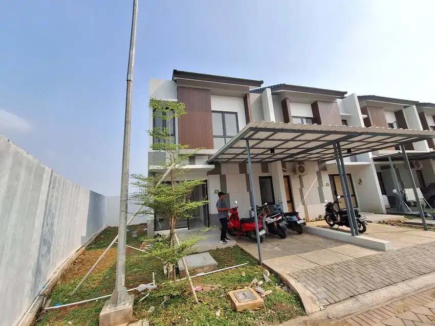 di Jual Rumah Ready 2 Lantai Tipe Hoek Cicilan 4jutaan Free PPN