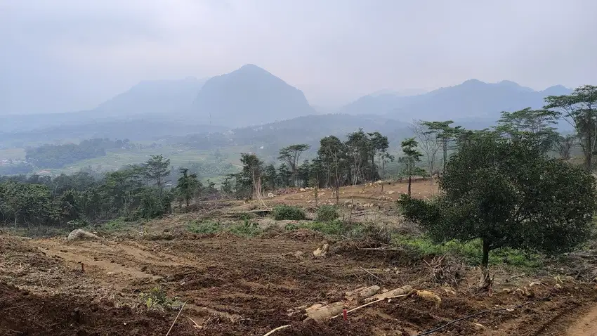 Jual kavling view indah SHM legalitas aman di bogor timur