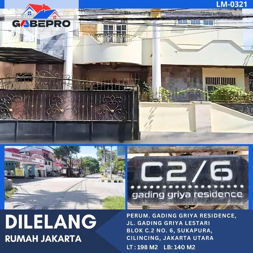 Rumah dijual MURAH daerah Cilincing, Jakarta Utara