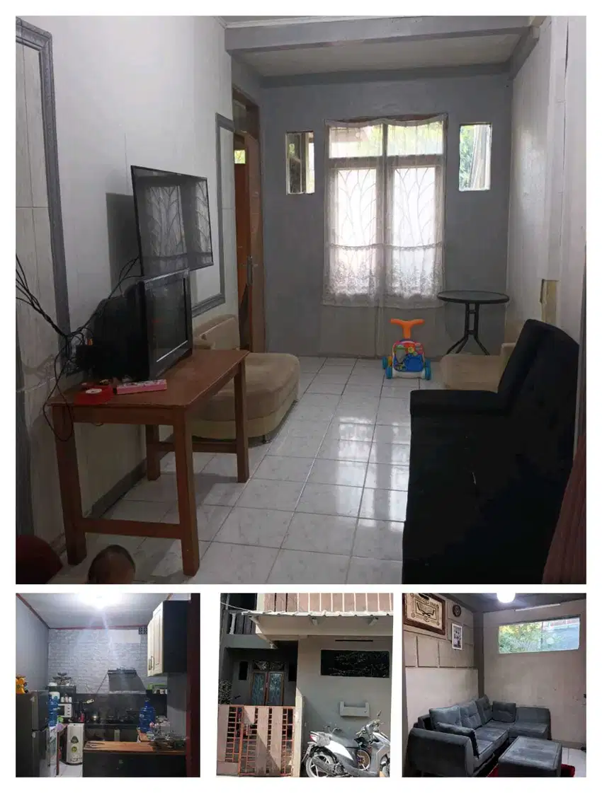Rumah 2 lantai harga 445jt di komplek ujung Berung Bandung
