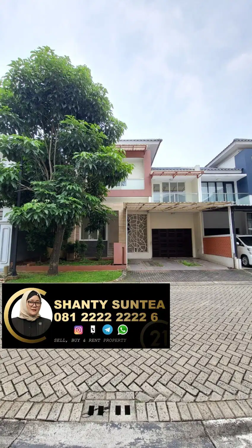 Rumah 2 Lantai Kondisi Bagus Siap Huni di Kebayoran Bintaro SC-16729