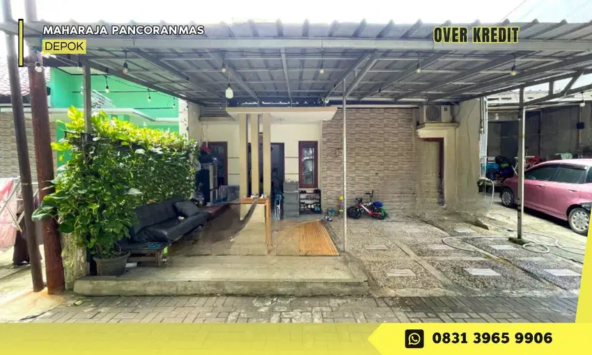 Over Kredit rmh Maharaja Depok 198JT di Pancoran Mas dkt Tol Sawangan